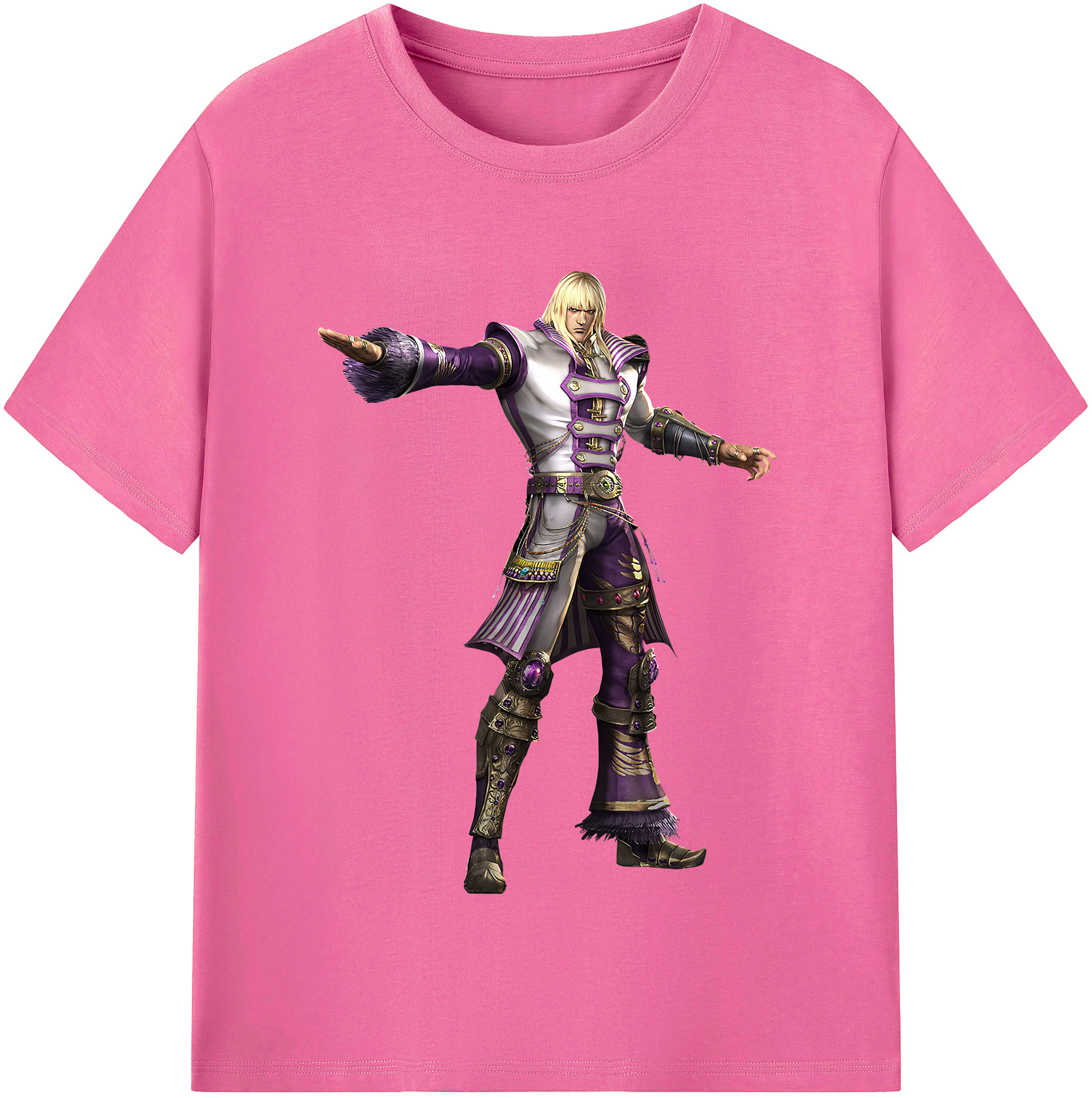 （画像用） 北斗の拳 Fist of the North Star レディースカジュアルプリントTシャツ（綿100％）